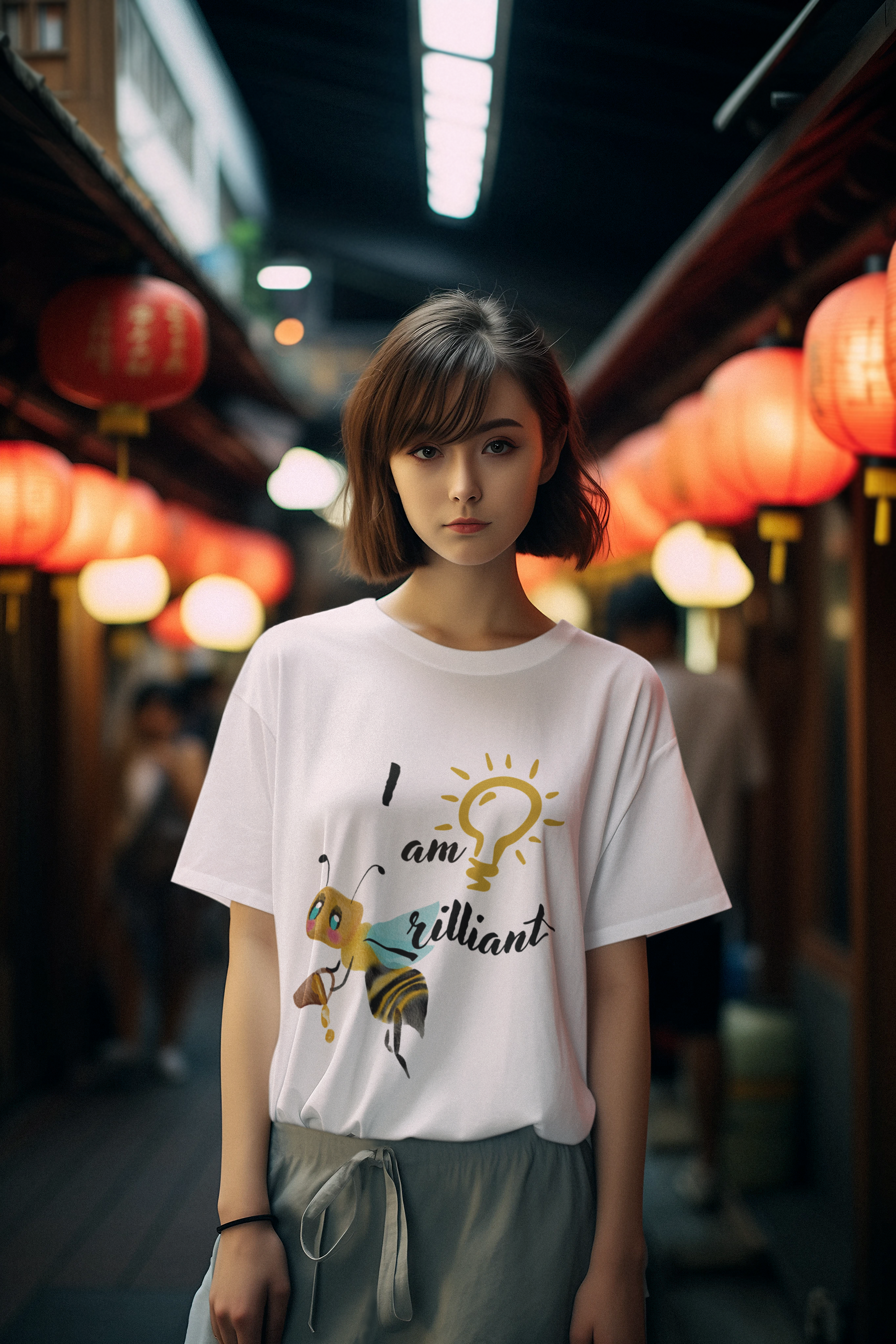 I Am Bee-rilliant -Unisex Premium t-shirt